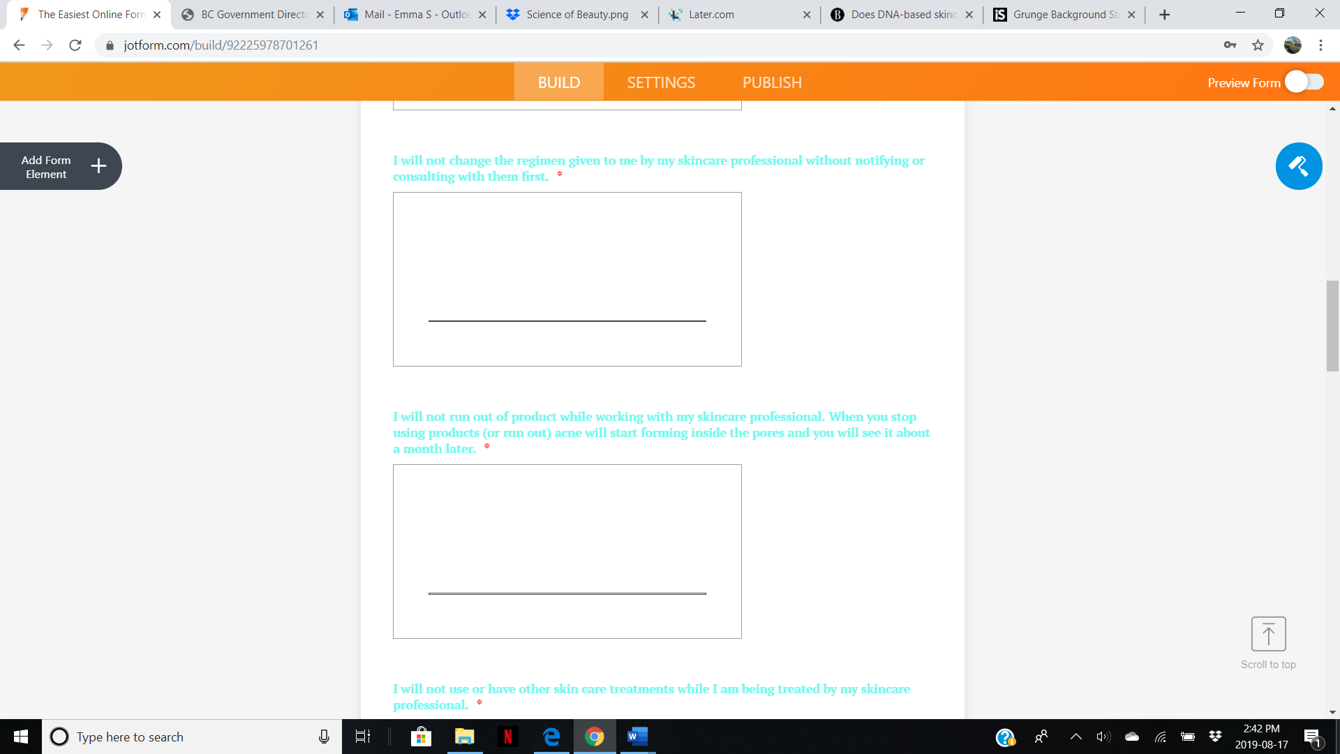 How to Change Font Colour?